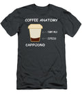 Coffee Anatomy Cappucino Virgo for Men Women Barista Coffee Cafe Crazy Squirrel T-Shirt