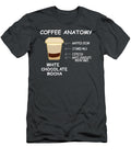 Coffee Anatomy White Chocolate Mocha Barista for Men Women Coffee Roaster Worker Lover Crazy Squirrel T-Shirt