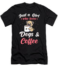 Coffee and Dogs Love Saying Manuel Schmucker T-Shirt