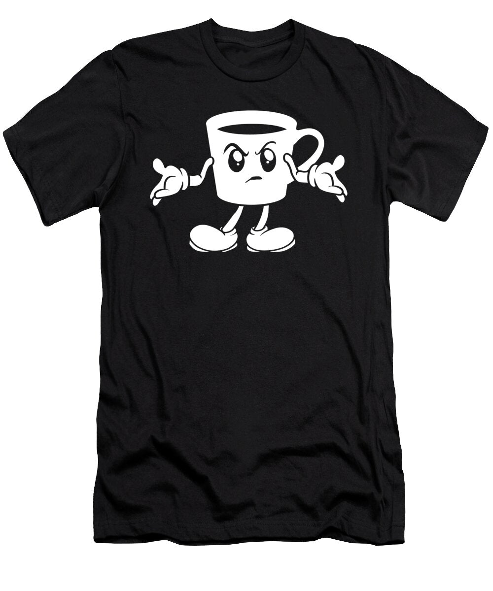 Coffee Angry Roasting Roaster Barista Cafe Coffee Crazy Squirrel T-Shirt