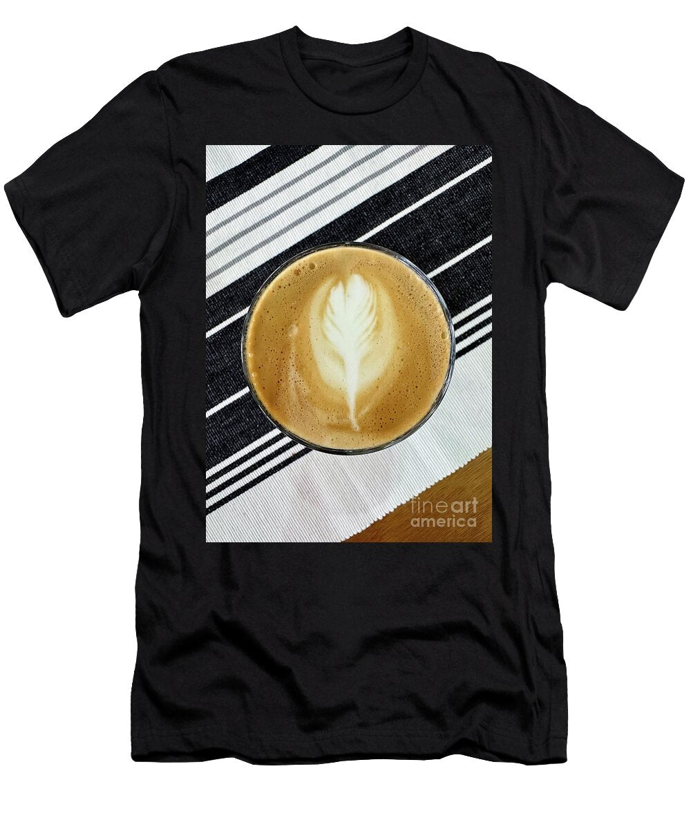 Coffee Art Overhead Design Thp Creative T-Shirt