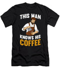 Coffee Artist Bean Cafe Caffeine Barista Crazy Squirrel T-Shirt