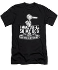 Coffee Artist Dog Cafe Bean Caffeine Barista Crazy Squirrel T-Shirt
