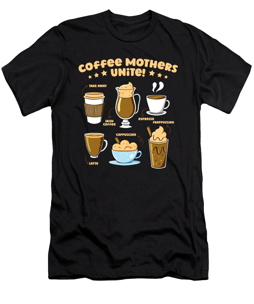 Coffee Barista Cafe Roaster Roasting Coffee Mom Crazy Squirrel T-Shirt