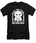 Coffee Barista Cafe Roasting Roaster Coffee Cat Crazy Squirrel T-Shirt