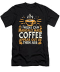 Coffee Barista Cafe Roasting Roaster Coffee Crazy Squirrel T-Shirt