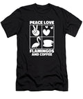 Coffee Barista Roaster Cafe Roasting Coffee Flamingo Crazy Squirrel T-Shirt