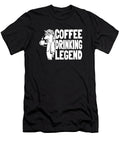 Coffee Barista Roaster Roasting Cafe Coffee Unicorn Crazy Squirrel T-Shirt