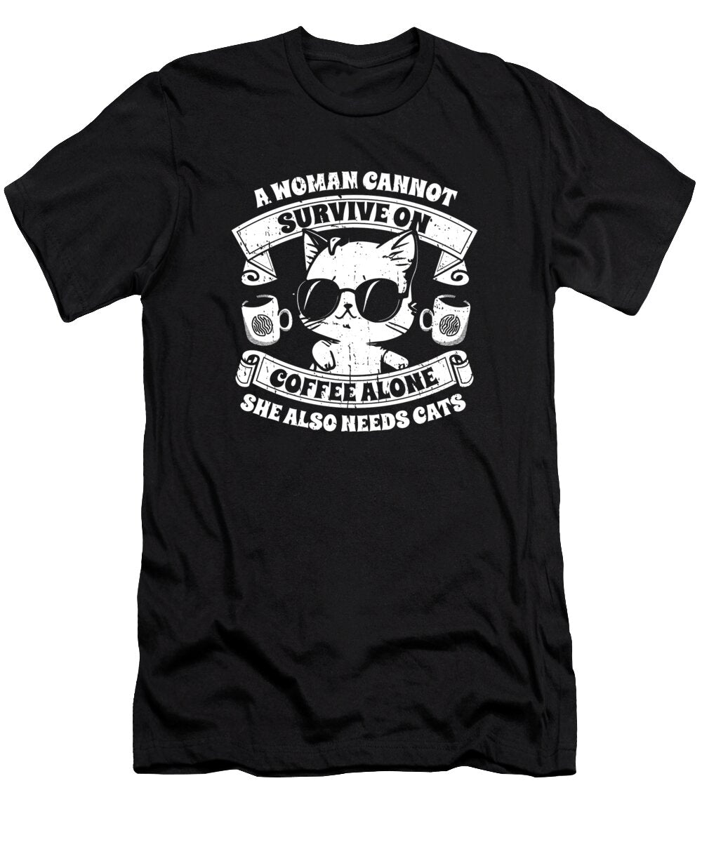 Coffee Barista Roasting Roaster Cafe Coffee Cat Crazy Squirrel T-Shirt
