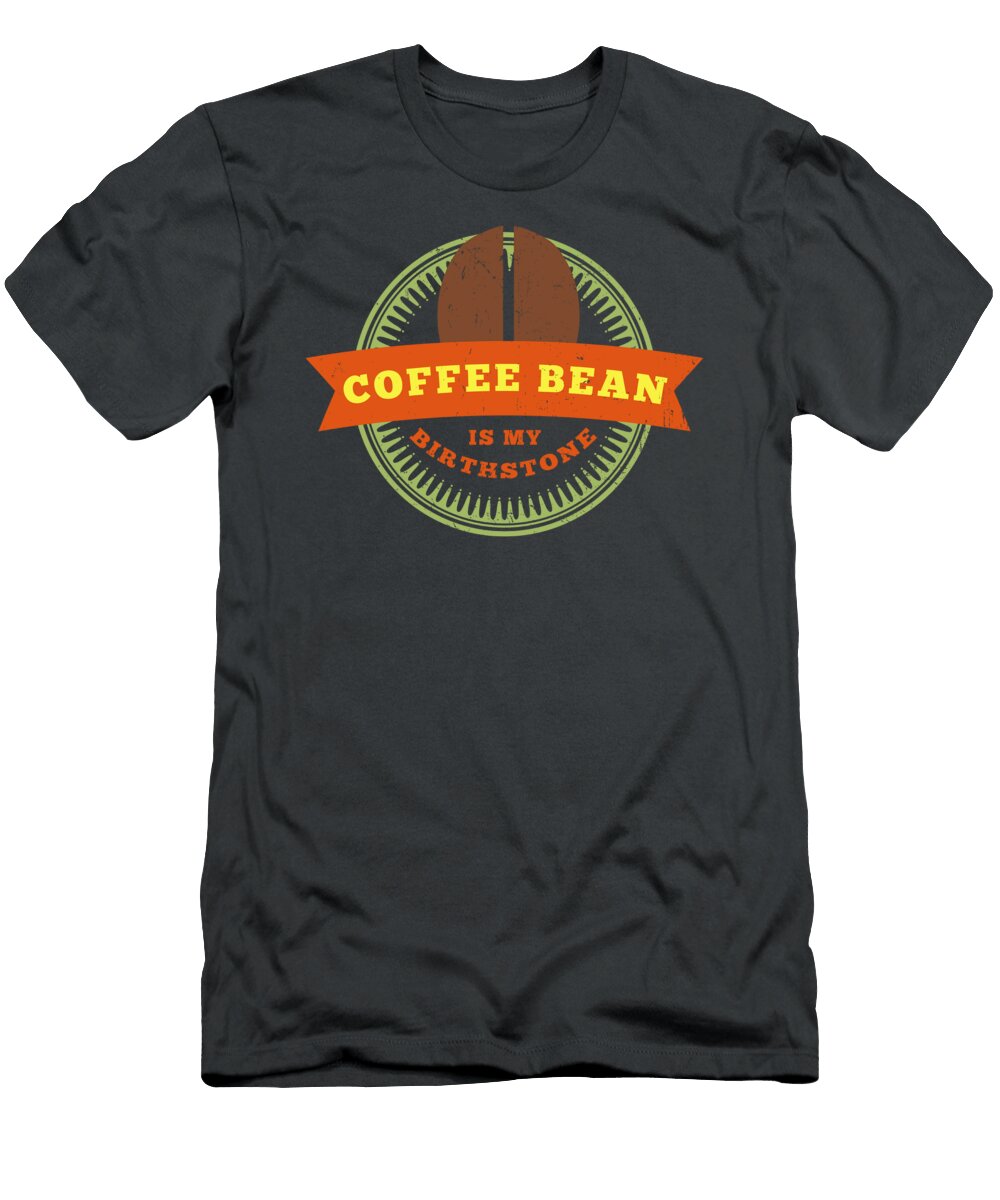 Coffee Bean Barista for Men Women Cafe Worker Roaster Addict Crazy Squirrel T-Shirt