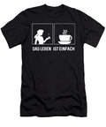 Coffee Bean Coffee Shop Tired Break Barista Gift Muc Designs T-Shirt