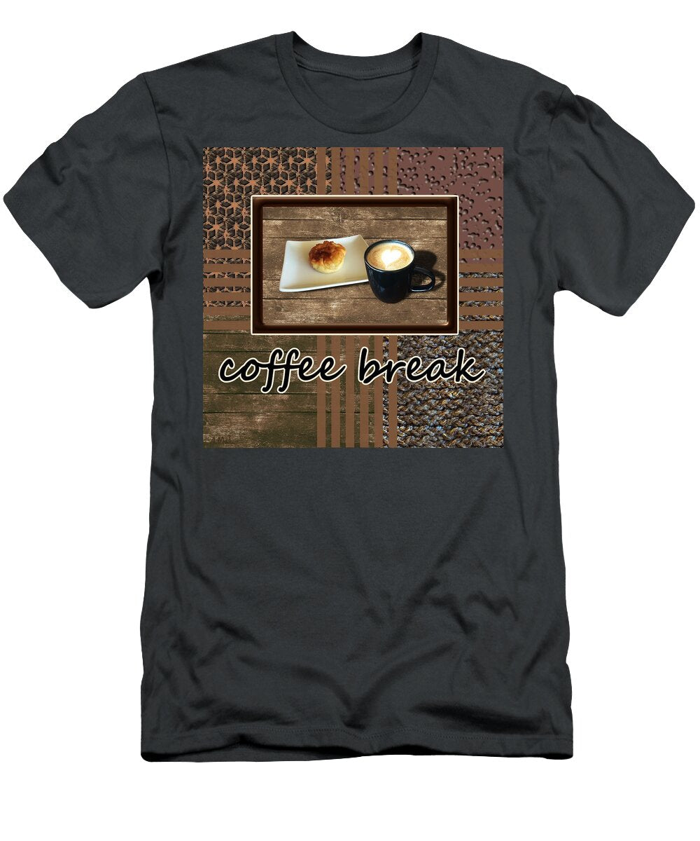Coffee Break Coffee Art Anastasiya Malakhova T-Shirt