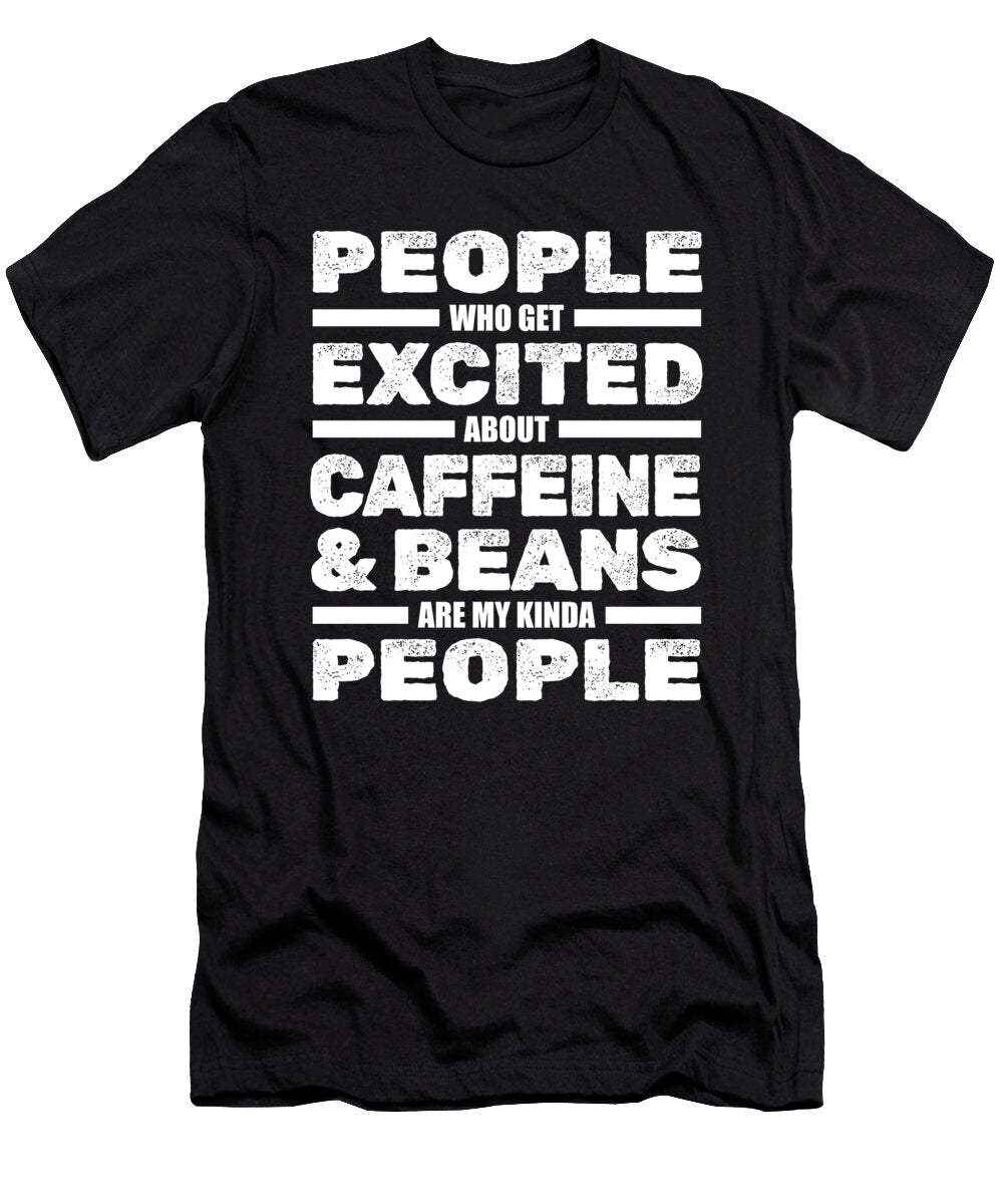Coffee Cafe Roaster Barista Roasting Coffee Crazy Squirrel T-Shirt