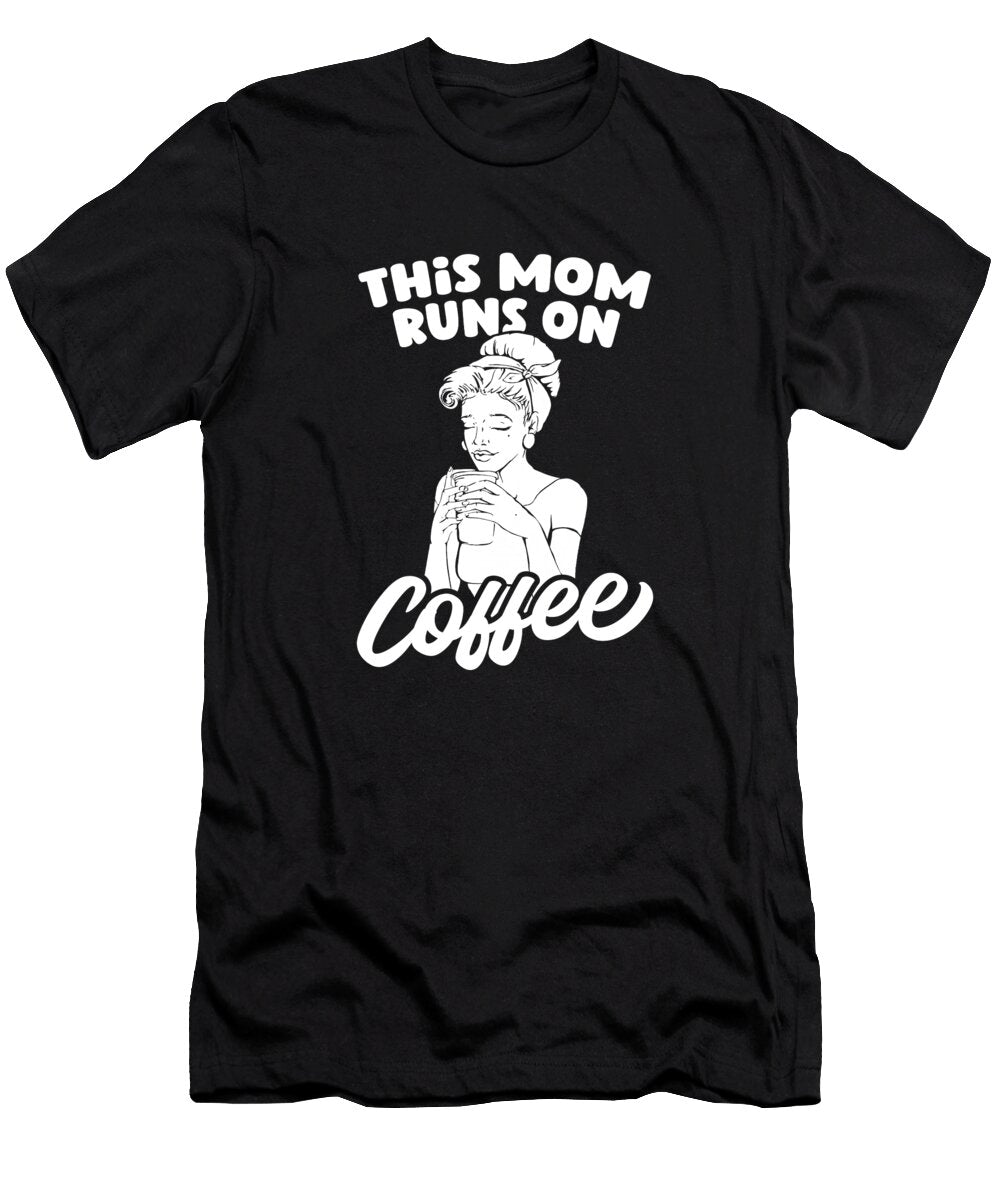 Coffee Cafe Roaster Roasting Barista Coffee Mom Crazy Squirrel T-Shirt