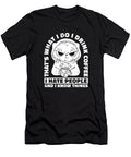 Coffee Cafe Roasting Roaster Barista Coffee Cat Crazy Squirrel T-Shirt
