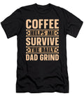 Coffee Caffeine Barista Roaster Roasting Cafe Coffee Dad Crazy Squirrel T-Shirt