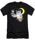Coffee Caffeine Barista Roasting Cafe Roaster Coffee Owl Crazy Squirrel T-Shirt
