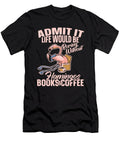 Coffee Caffeine Barista Roasting Roaster Coffee Flamingo Crazy Squirrel T-Shirt