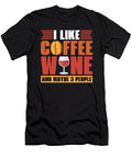 Coffee Caffeine Cafe Barista Roaster Roasting Coffee Wine Crazy Squirrel T-Shirt
