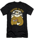 Coffee Caffeine Cafe Roaster Barista Roasting Coffee Sloth Crazy Squirrel T-Shirt