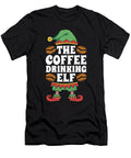Coffee Caffeine Cafe Roasting Barista Coffee Christmas Crazy Squirrel T-Shirt