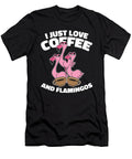 Coffee Caffeine Cafe Roasting Roaster Coffee Flamingo Crazy Squirrel T-Shirt
