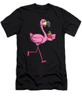 Coffee Caffeine Roaster Barista Roasting Coffee Flamingo Crazy Squirrel T-Shirt