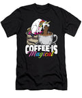 Coffee Caffeine Roaster Roasting Barista Coffee Unicorn Crazy Squirrel T-Shirt
