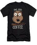 Coffee Caffeine Roaster Roasting Cafe Barista Coffee Owl Crazy Squirrel T-Shirt