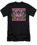 Coffee Caffeine Roaster Roasting Cafe Coffee Flamingo Crazy Squirrel T-Shirt