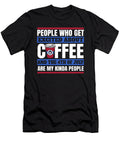 Coffee Caffeine Roasting Barista Roaster Coffee 4th of July Crazy Squirrel T-Shirt