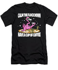 Coffee Caffeine Roasting Barista Roaster Coffee Flamingo Crazy Squirrel T-Shirt