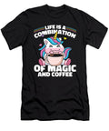 Coffee Caffeine Roasting Barista Roaster Coffee Unicorn Crazy Squirrel T-Shirt