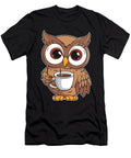 Coffee Caffeine Roasting Cafe Barista Roaster Coffee Owl Crazy Squirrel T-Shirt