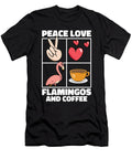 Coffee Caffeine Roasting Roaster Barista Coffee Flamingo Crazy Squirrel T-Shirt