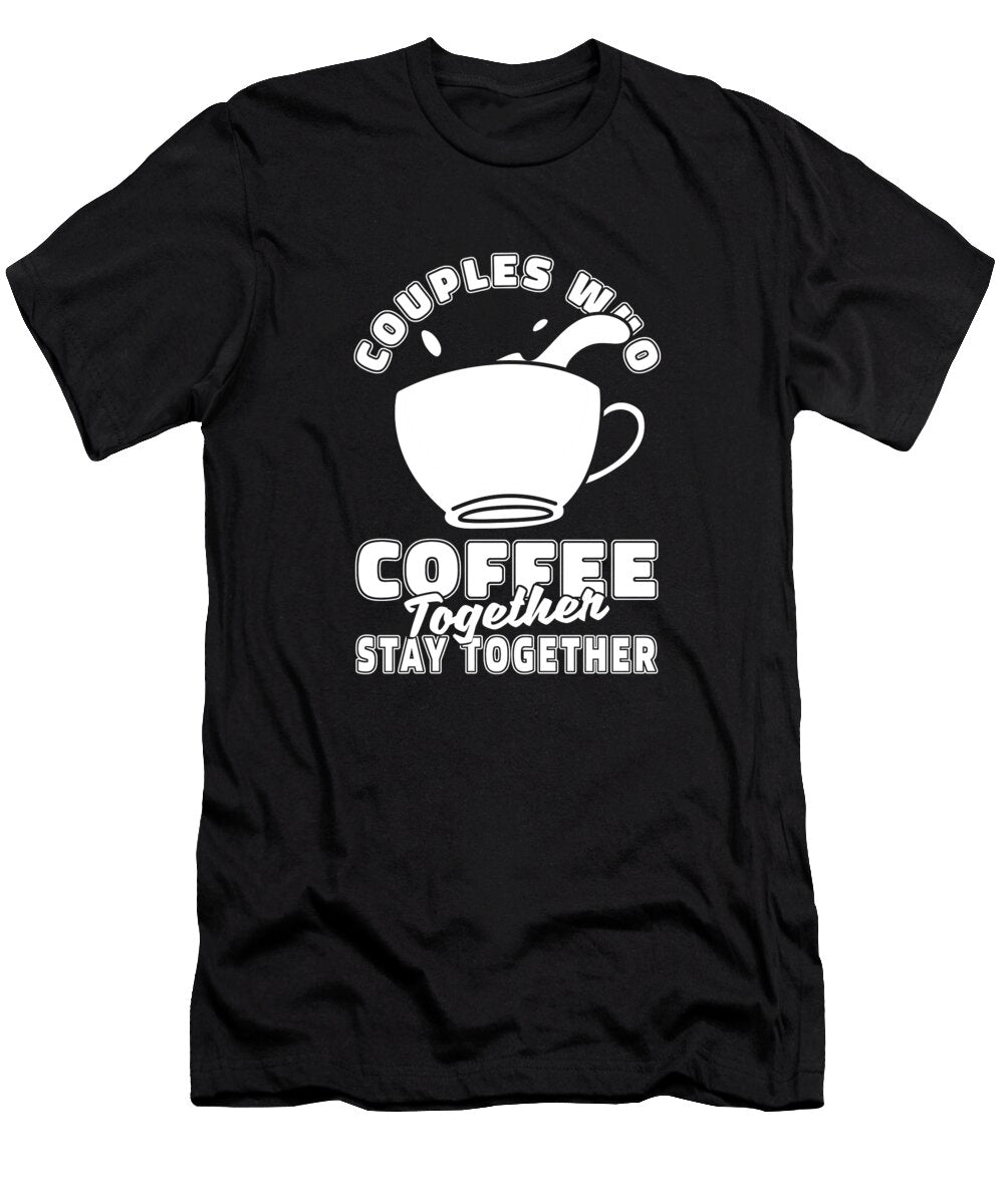 Coffee Couple Cafe Barista Roasting Roaster Coffee Crazy Squirrel T-Shirt