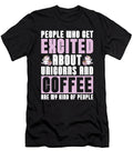 Coffee Cute Roasting Cafe Barista Roaster Coffee Unicorn Crazy Squirrel T-Shirt