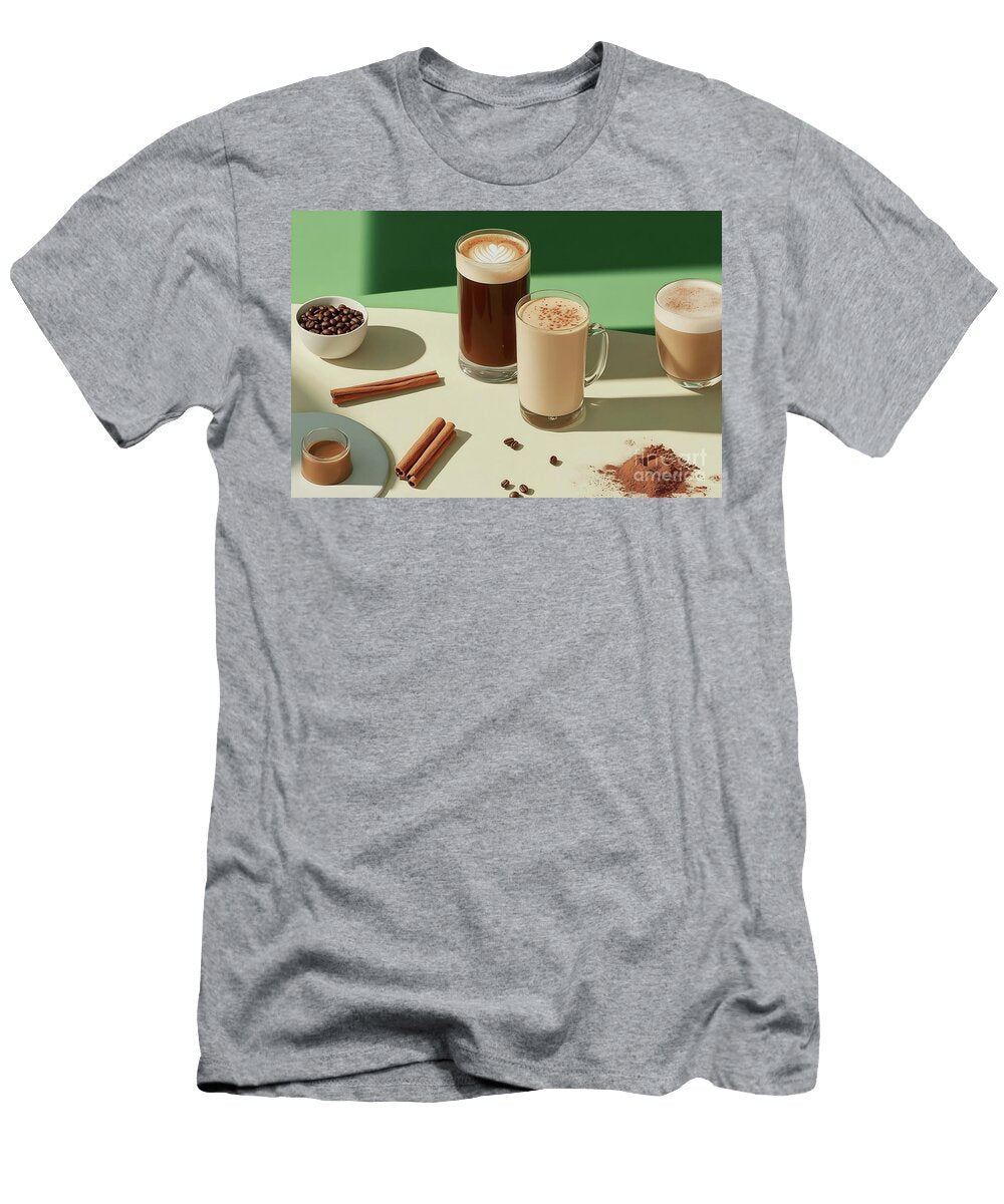 Coffee Drinks Displayed on a Table Beautiful Things T-Shirt