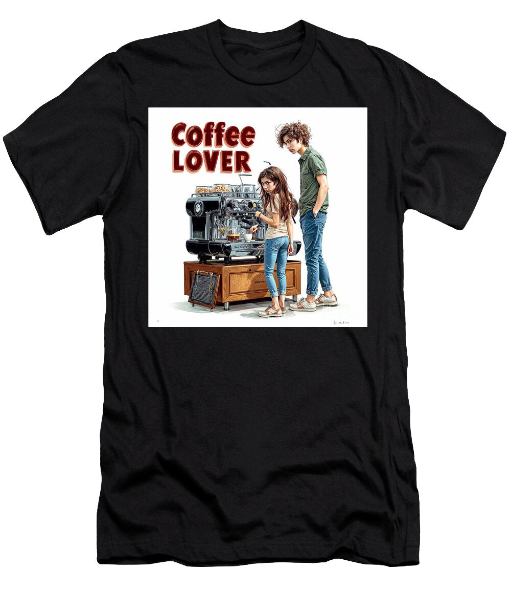 Coffee Enthusiasts By Espresso Machine Grafititee S T-Shirt