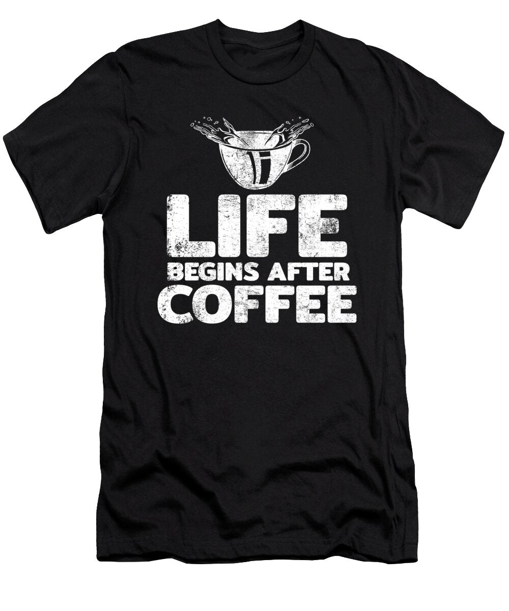 Coffee Espresso Cafe Barista Lover Fanatic Crazy Squirrel T-Shirt
