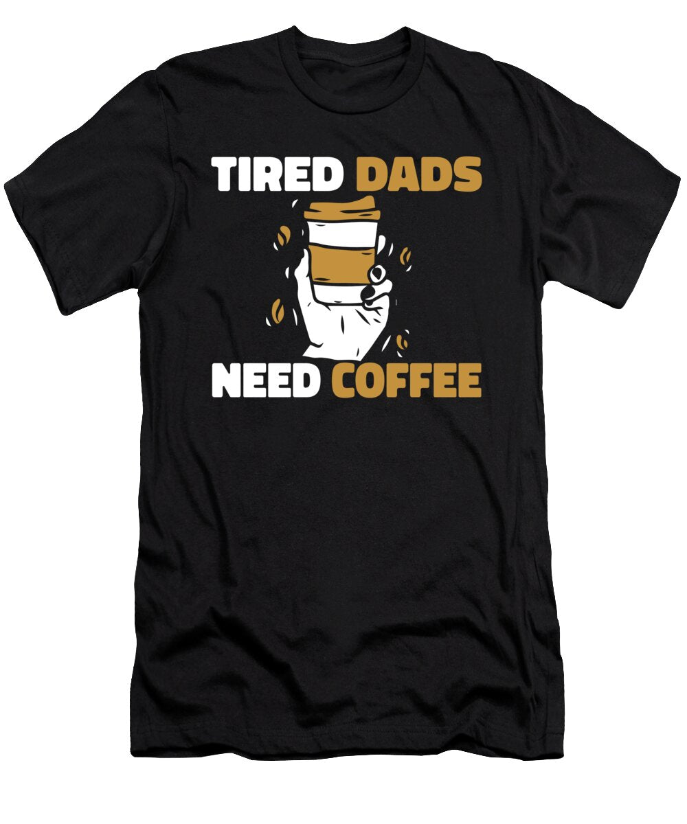 Coffee Father Barista Cafe Roaster Roasting Coffee Dad Crazy Squirrel T-Shirt