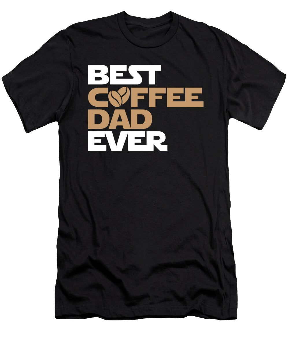 Coffee Father Barista Roaster Roasting Cafe Coffee Dad Crazy Squirrel T-Shirt