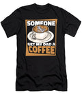 Coffee Father Barista Roasting Roaster Cafe Coffee Dad Crazy Squirrel T-Shirt