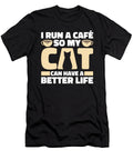 Coffee Feline Cafe Barista Roaster Roasting Coffee Cat Crazy Squirrel T-Shirt