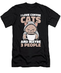 Coffee Feline Roaster Barista Roasting Cafe Coffee Cat Crazy Squirrel T-Shirt