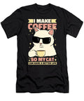 Coffee Feline Roasting Barista Cafe Roaster Coffee Cat Crazy Squirrel T-Shirt