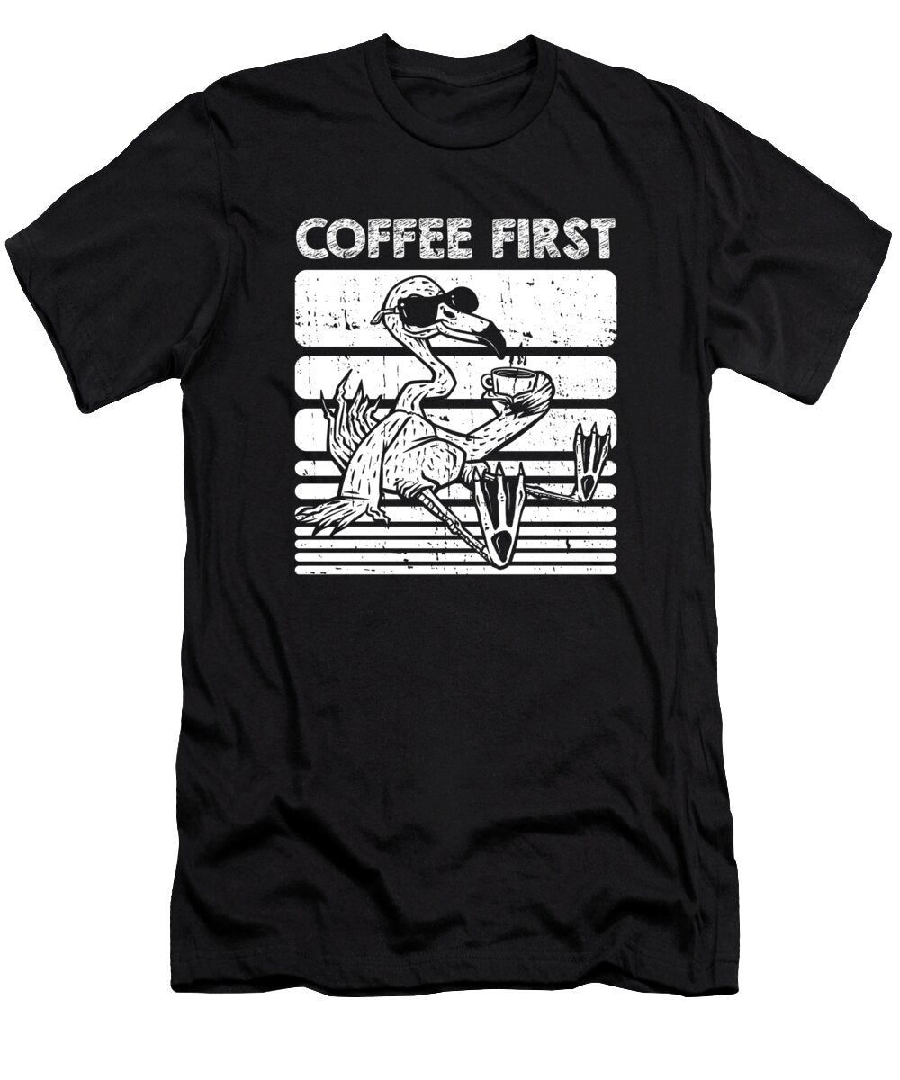 Coffee First Crazy Squirrel T-Shirt