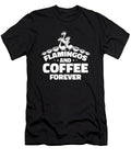 Coffee Flamingo Crazy Squirrel T-Shirt