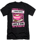 Coffee Girl Barista Cafe Roaster Roasting Coffee Crazy Squirrel T-Shirt