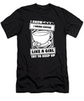 Coffee Girl Roaster Roasting Cafe Barista Coffee Crazy Squirrel T-Shirt